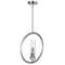Cwi Lighting Elton 1 Light Pendant With Satin Nickel Finish 9951P15-1-606 - alternate 2